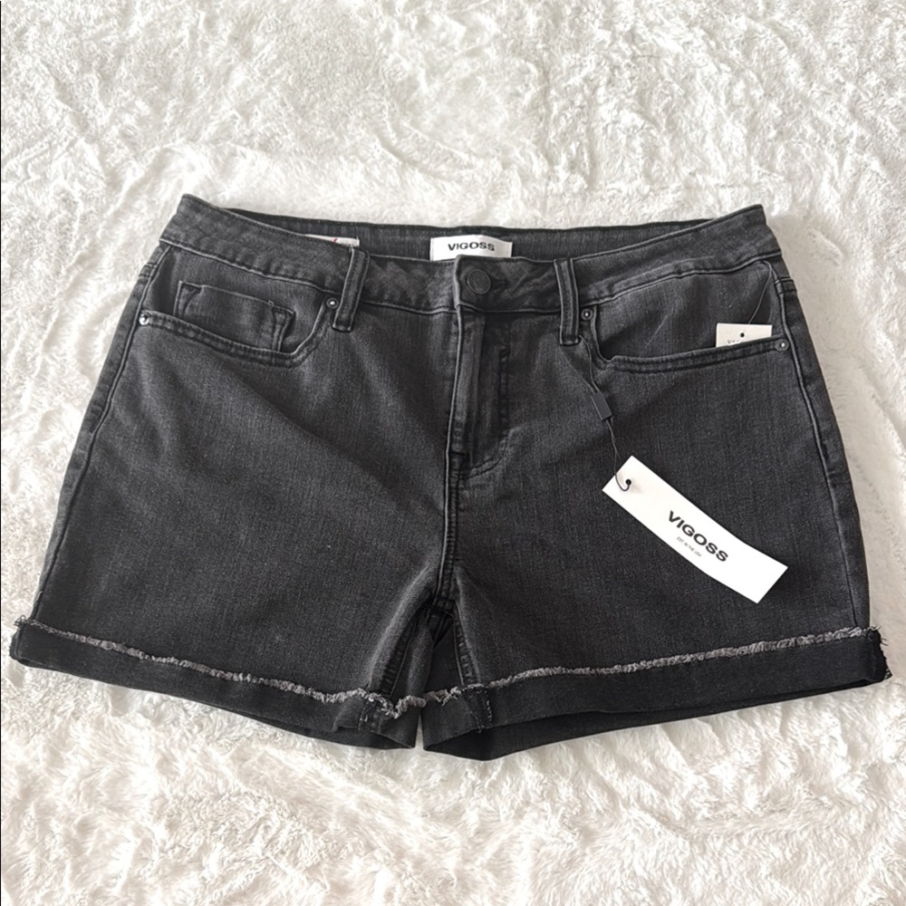 Vigoss Black Jean Shorts